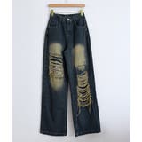 ダメージバギーデニムパンツヴィンテージ風 | SUNSHINE CLOSET | 詳細画像22 