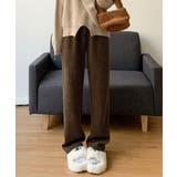 裏起毛ワイドパンツ あったかニットパンツ | SUNSHINE CLOSET | 詳細画像11