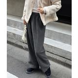 裏起毛ワイドパンツ あったかニットパンツ | SUNSHINE CLOSET | 詳細画像17