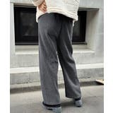 裏起毛ワイドパンツ あったかニットパンツ | SUNSHINE CLOSET | 詳細画像19