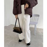 裏起毛ワイドパンツ あったかニットパンツ | SUNSHINE CLOSET | 詳細画像20