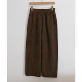 裏起毛ワイドパンツ あったかニットパンツ | SUNSHINE CLOSET | 詳細画像33