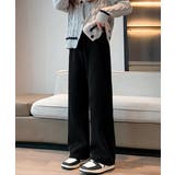 裏起毛ワイドパンツ あったかニットパンツ | SUNSHINE CLOSET | 詳細画像4