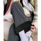 裏起毛ワイドパンツ あったかニットパンツ | SUNSHINE CLOSET | 詳細画像7