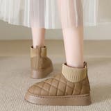 ムートンブーツ キルティング裏起毛ブーツ | SUNSHINE CLOSET | 詳細画像13 