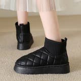 ムートンブーツ キルティング裏起毛ブーツ | SUNSHINE CLOSET | 詳細画像6 