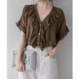 レディース 大人可愛いスキッパーシャツゆったり リネン風ブラウスナチュラル | SUNSHINE CLOSET | 詳細画像13