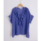 レディース 大人可愛いスキッパーシャツゆったり リネン風ブラウスナチュラル | SUNSHINE CLOSET | 詳細画像28