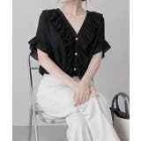 レディース 大人可愛いスキッパーシャツゆったり リネン風ブラウスナチュラル | SUNSHINE CLOSET | 詳細画像6