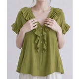 レディース 大人可愛いスキッパーシャツゆったり リネン風ブラウスナチュラル | SUNSHINE CLOSET | 詳細画像9
