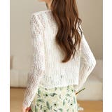 透かし編みカーディガンフェミニン夏羽織り | SUNSHINE CLOSET | 詳細画像10 