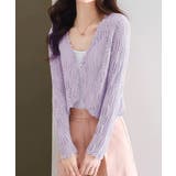 透かし編みカーディガンフェミニン夏羽織り | SUNSHINE CLOSET | 詳細画像13 