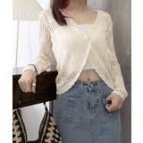 透かし編みカーディガンフェミニン夏羽織り | SUNSHINE CLOSET | 詳細画像21 