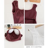 カップ付き タンクトップ バックオープン | ANGELCLOSET | 詳細画像29