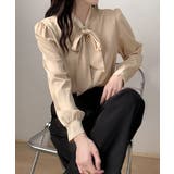とろみブラウス オフィスカジュアル 通勤服体型カバー | SUNSHINE CLOSET | 詳細画像10 