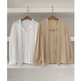 とろみブラウス オフィスカジュアル 通勤服体型カバー | SUNSHINE CLOSET | 詳細画像17 