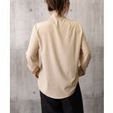 とろみブラウス オフィスカジュアル 通勤服体型カバー | SUNSHINE CLOSET | 詳細画像24 