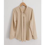 とろみブラウス オフィスカジュアル 通勤服体型カバー | SUNSHINE CLOSET | 詳細画像25 