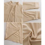 とろみブラウス オフィスカジュアル 通勤服体型カバー | SUNSHINE CLOSET | 詳細画像28 