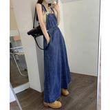 サロペットスカート韓国風デニムジャンスカ | SUNSHINE CLOSET | 詳細画像10 