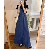 サロペットスカート韓国風デニムジャンスカ | SUNSHINE CLOSET | 詳細画像11 