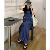 サロペットスカート韓国風デニムジャンスカ | SUNSHINE CLOSET | 詳細画像13 