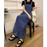 サロペットスカート韓国風デニムジャンスカ | SUNSHINE CLOSET | 詳細画像14 
