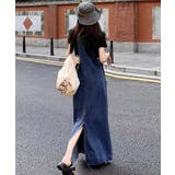 サロペットスカート韓国風デニムジャンスカ | SUNSHINE CLOSET | 詳細画像3 