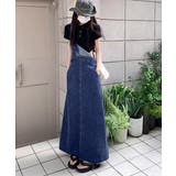 サロペットスカート韓国風デニムジャンスカ | SUNSHINE CLOSET | 詳細画像5 