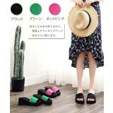 美脚サンダル 厚底サンダル レディース | SUNSHINE CLOSET | 詳細画像2 