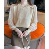 レディース フリルネック レースブラウス | SUNSHINE CLOSET | 詳細画像11 