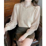 レディース フリルネック レースブラウス | SUNSHINE CLOSET | 詳細画像12 