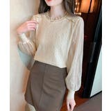 レディース フリルネック レースブラウス | SUNSHINE CLOSET | 詳細画像13 