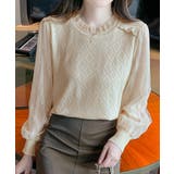 レディース フリルネック レースブラウス | SUNSHINE CLOSET | 詳細画像4 