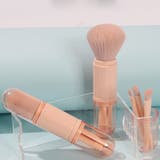 一体型 蓋付き メイクブラシ 4本セット | SUNSHINE CLOSET | 詳細画像3 