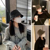 ステッチバケットハット レディース韓国風 | SUNSHINE CLOSET | 詳細画像6