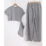 半袖トップス ハイウエストイージーパンツ ヒップカバ付きー2点セットアップ | SUNSHINE CLOSET | 詳細画像26 