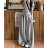 半袖トップス ハイウエストイージーパンツ ヒップカバ付きー2点セットアップ | SUNSHINE CLOSET | 詳細画像3 