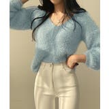 モヘア調ニット Vネックシャギートップス | SUNSHINE CLOSET | 詳細画像15 