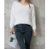 モヘア調ニット Vネックシャギートップス | SUNSHINE CLOSET | 詳細画像22 