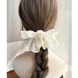 ボリュームレースシュシュ 韓国風ヘアゴム | SUNSHINE CLOSET | 詳細画像12 