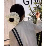 ボリュームレースシュシュ 韓国風ヘアゴム | SUNSHINE CLOSET | 詳細画像9 