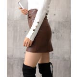 PUレザーミニスカートハイウエスト韓国風 | SUNSHINE CLOSET | 詳細画像14 