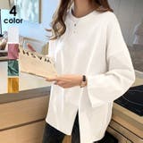 チュニックtシャツ レディース スリットT | ANGELCLOSET | 詳細画像1