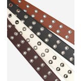 ダブルピンベルト PUレザーハトメベルト | SUNSHINE CLOSET | 詳細画像16 