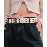 ダブルピンベルト PUレザーハトメベルト | SUNSHINE CLOSET | 詳細画像6 