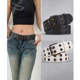 ダブルピンベルト PUレザーハトメベルト | SUNSHINE CLOSET | 詳細画像8 