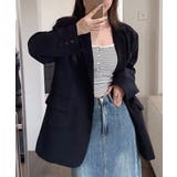 カップ付きキャミソール ブラトップ重ね着 | SUNSHINE CLOSET | 詳細画像12