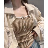 カップ付きキャミソール ブラトップ重ね着 | SUNSHINE CLOSET | 詳細画像15
