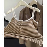 カップ付きキャミソール ブラトップ重ね着 | SUNSHINE CLOSET | 詳細画像16